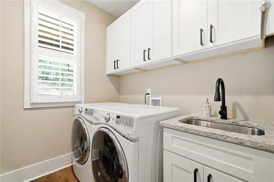 Furnished interior view inside a new home in , Canton (Image 36).