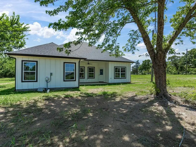Exterior details and patio area of a home in , Bowie (Image 22).
