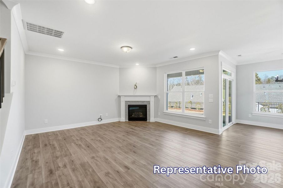 Spacious, unfurnished interior of a new home in , Sherrills Ford (Image 19).