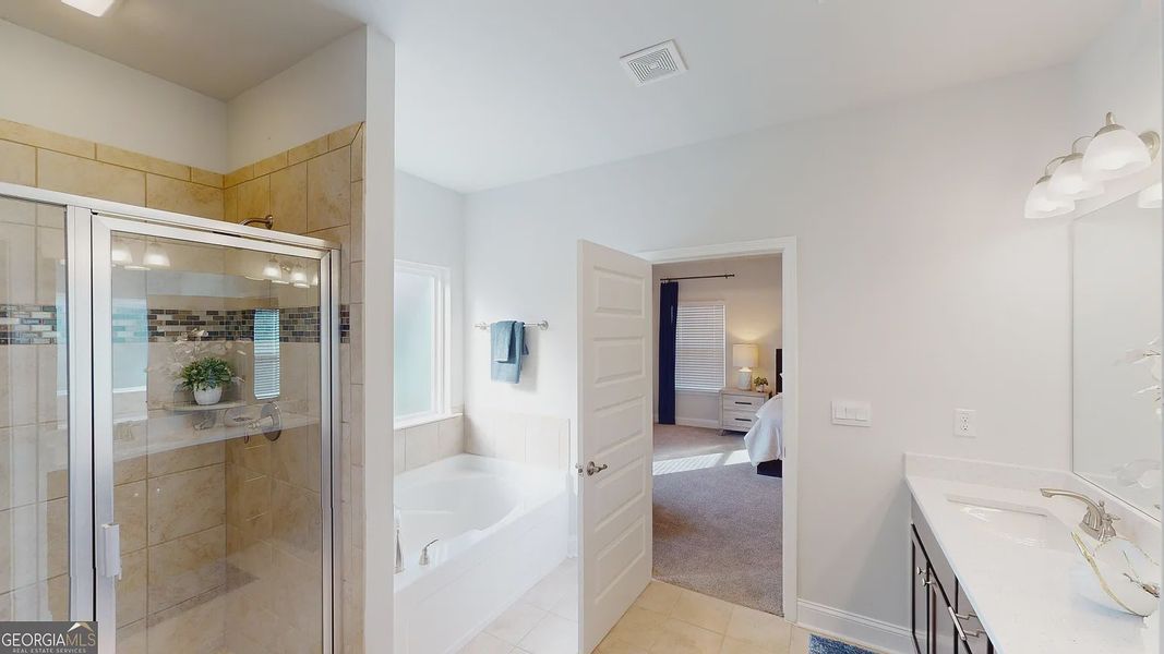 Furnished interior view inside a new home in The Abberley., Macon (Image 22).