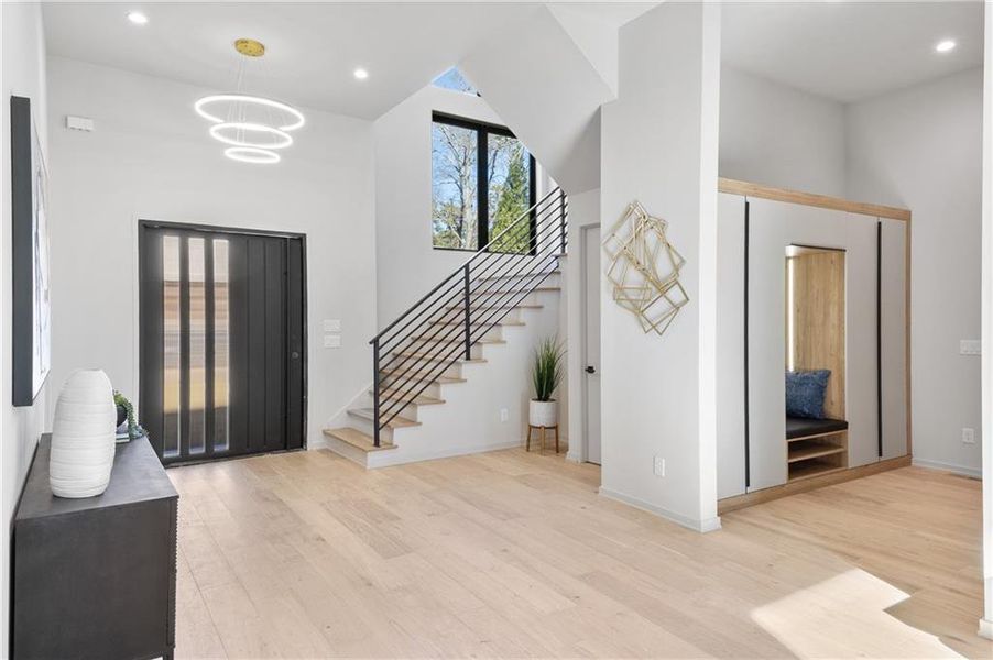 Furnished interior view inside a new home in , Sandy Springs (Image 18). Furnished interior view inside a new home in , Sandy Springs (Image 18).