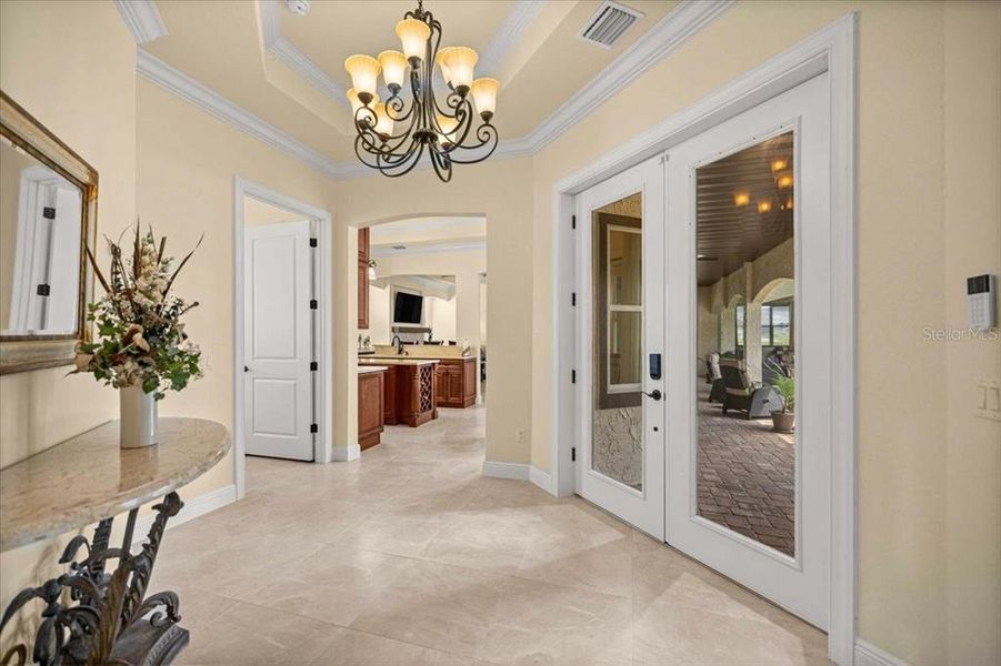 Furnished interior view inside a new home in , Ocala (Image 53).