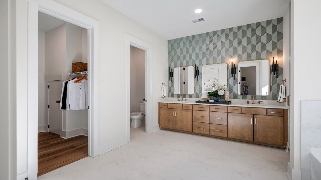 Furnished interior view inside a new home in Briley Pointe, Mount Pleasant (Image 15).