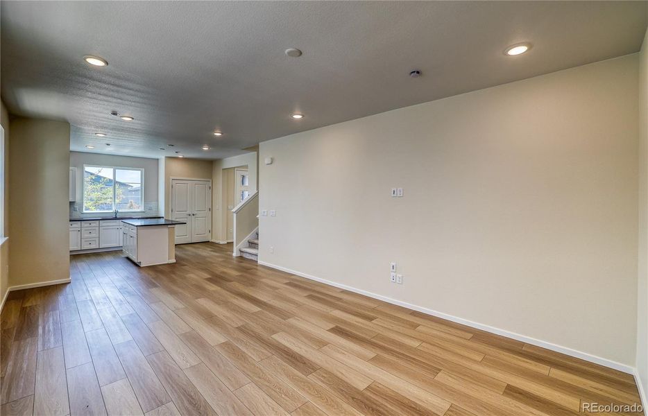 Spacious, unfurnished interior of a new home in The Aurora Highlands Summit Collection, Aurora (Image 14). Spacious, unfurnished interior of a new home in The Aurora Highlands Summit Collection, Aurora (Image 14).