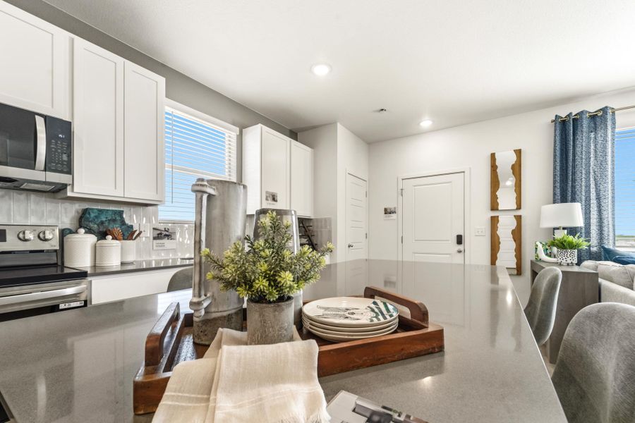 Furnished interior view inside a new home in Conestoga, Ault (Image 30).