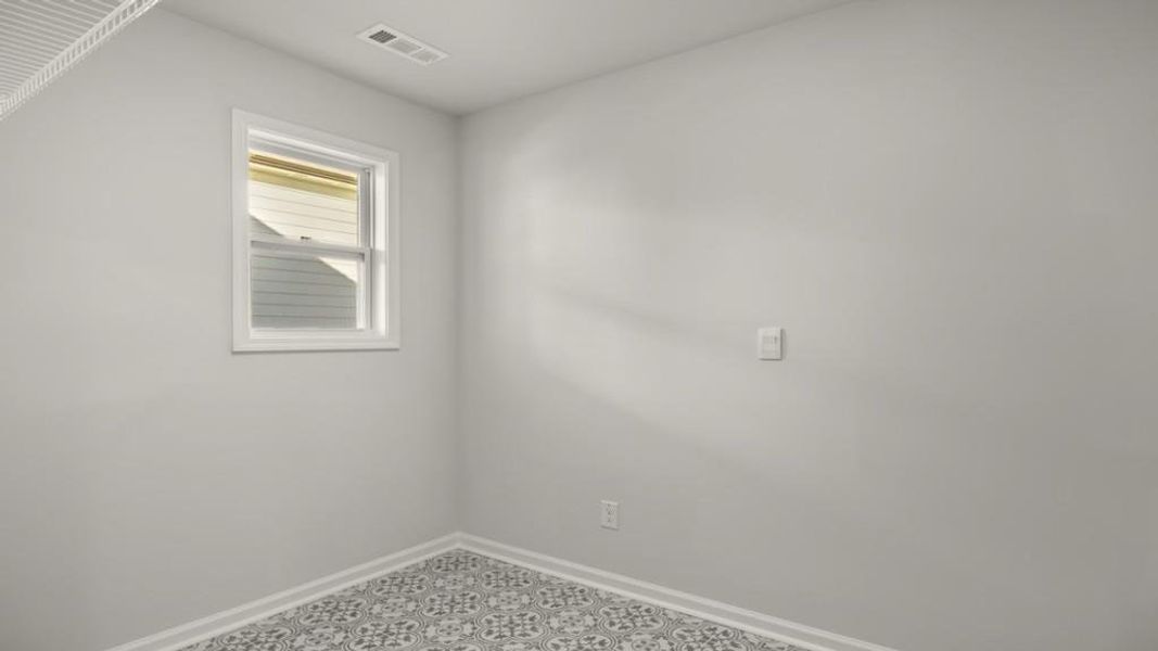 Spacious, unfurnished interior of a new home in Hamptons at Riverwood East, Dallas (Image 40). Spacious, unfurnished interior of a new home in Hamptons at Riverwood East, Dallas (Image 40).