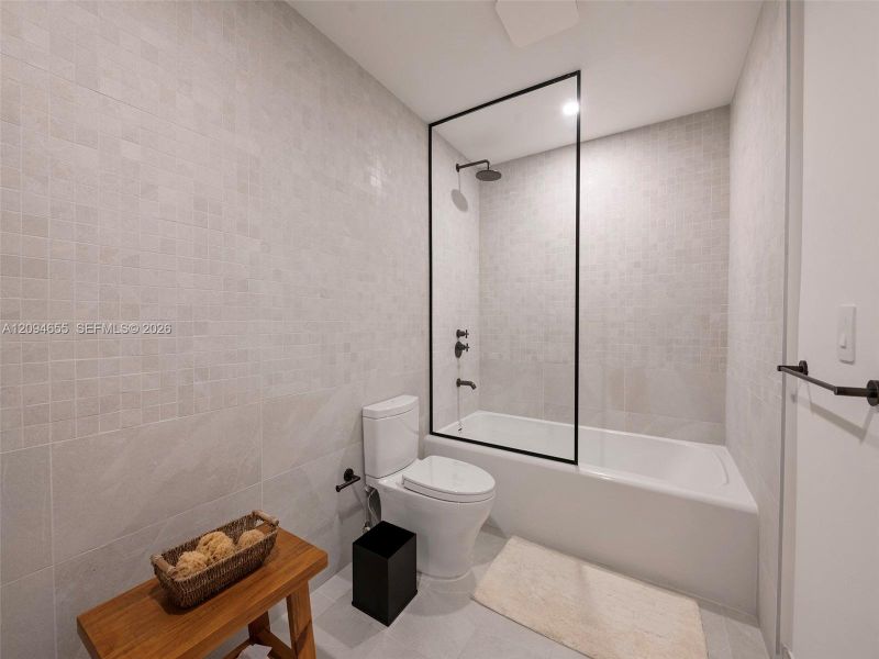 Furnished interior view inside a new home in , Miami (Image 42).