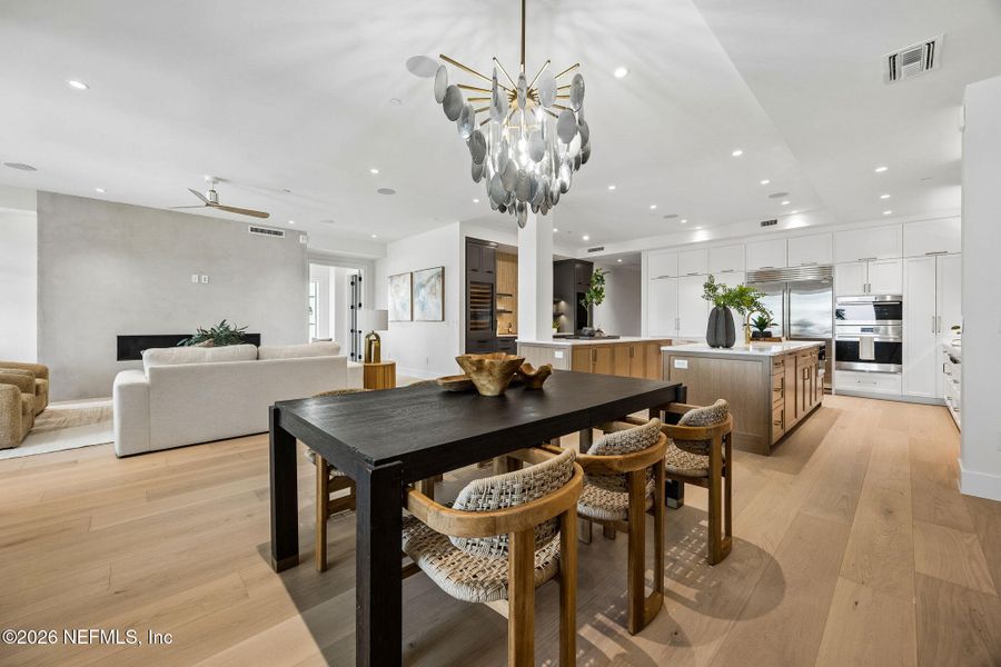 Furnished interior view inside a new home in , Fernandina Beach (Image 13).