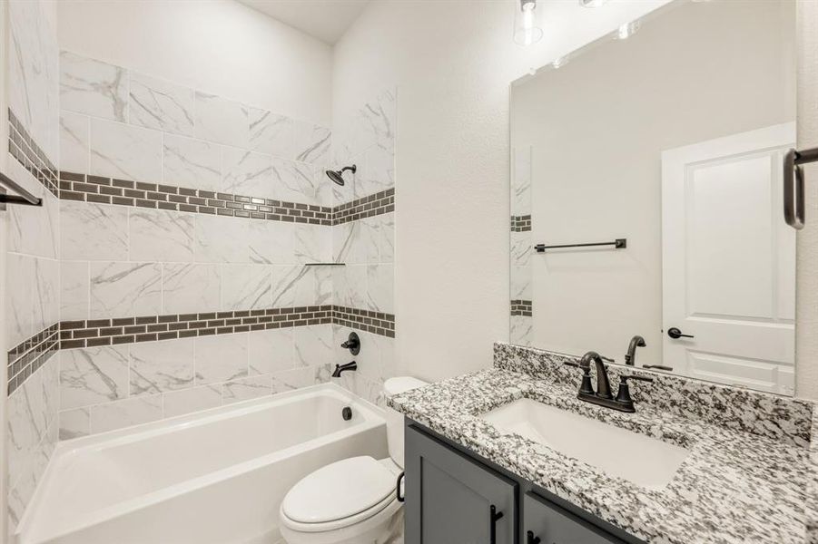 Furnished interior view inside a new home in Rockwood 65, Mansfield (Image 7).