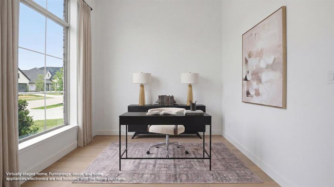 Furnished interior view inside a new home in Mosaic, Celina (Image 10).