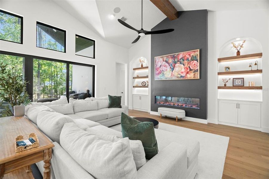 Furnished interior view inside a new home in , Brooksville (Image 33).