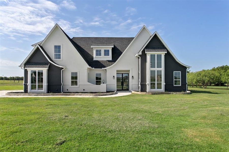 Front exterior of a new home in , Joshua, TX, highlighting curb appeal (Image 20).