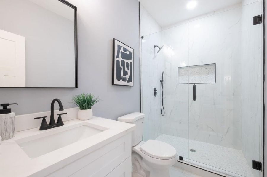 Furnished interior view inside a new home in , Fairburn (Image 34).