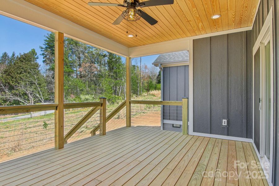 Exterior details and patio area of a home in , Hendersonville (Image 2).
