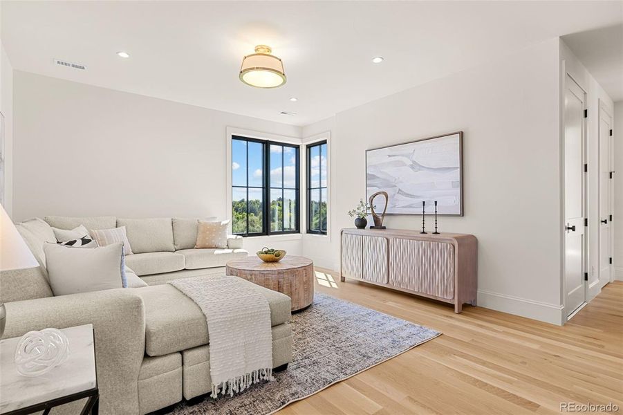 Furnished interior view inside a new home in , Greenwood Village (Image 9). Furnished interior view inside a new home in , Greenwood Village (Image 9).