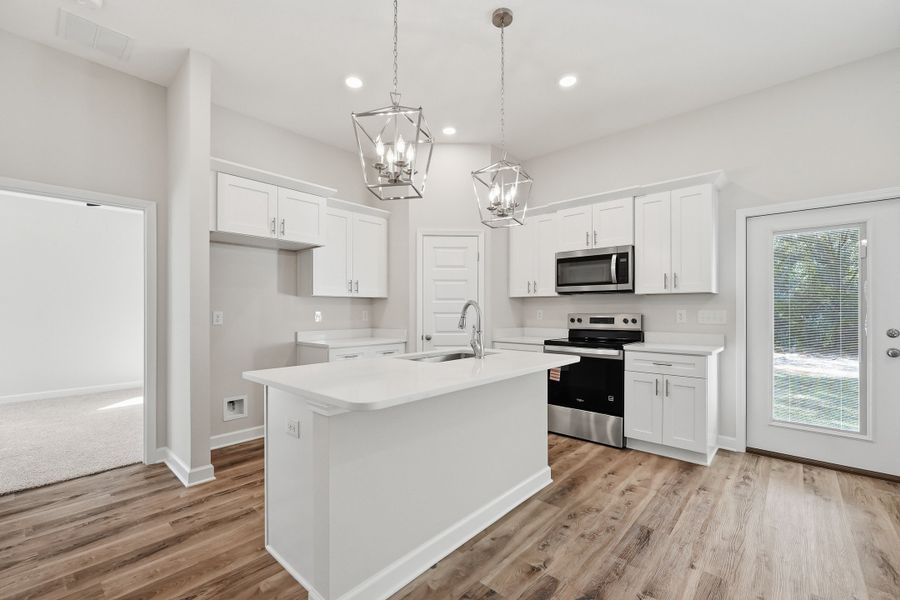 Furnished interior view inside a new home in , Crestview (Image 6).