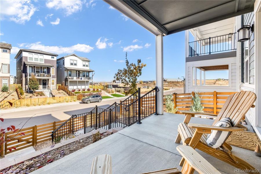 Exterior details and patio area of a home in , Parker (Image 23). Exterior details and patio area of a home in , Parker (Image 23).