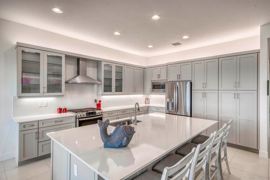 Furnished interior view inside a new home in , Port St. Lucie (Image 6).