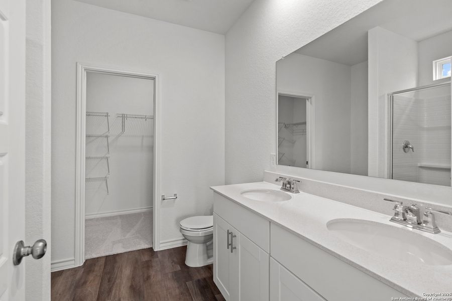 Furnished interior view inside a new home in Corley Farms, Boerne (Image 7).