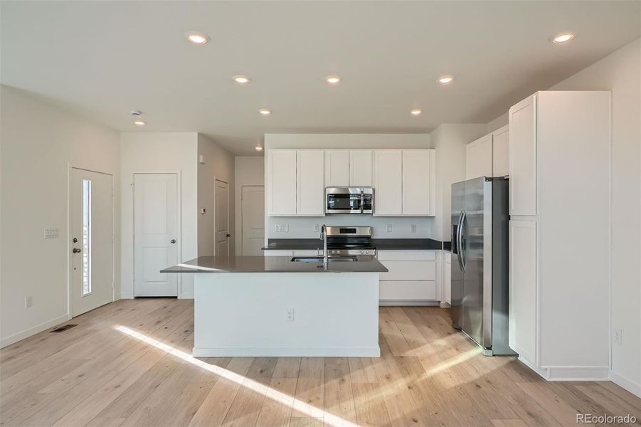 Furnished interior view inside a new home in , Aurora (Image 10). Furnished interior view inside a new home in , Aurora (Image 10).