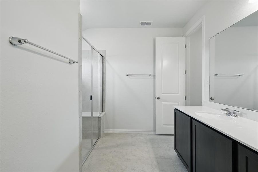 Furnished interior view inside a new home in Bel Air Village, Sherman (Image 9).