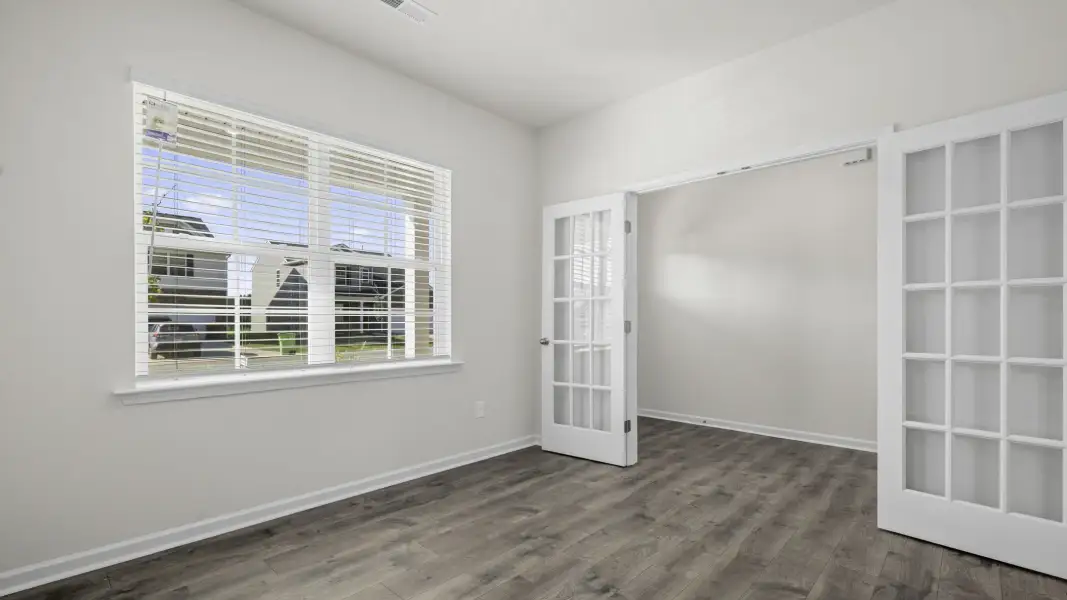 Spacious, unfurnished interior of a new home in The Landing at Summerhaven, Mebane (Image 11). Spacious, unfurnished interior of a new home in The Landing at Summerhaven, Mebane (Image 11).