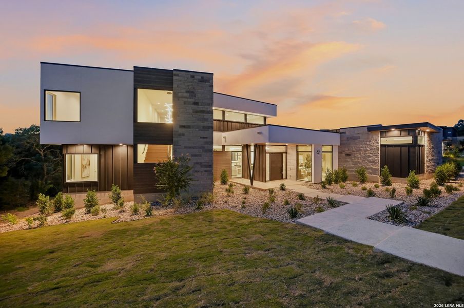 Front exterior of a new home in , San Antonio, TX, highlighting curb appeal (Image 27).