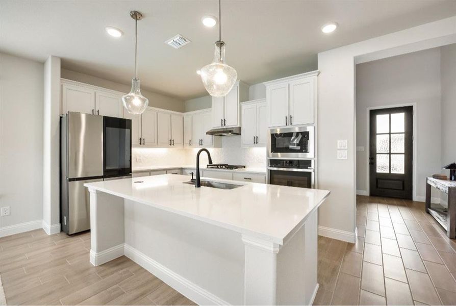 Furnished interior view inside a new home in , Forney (Image 9).