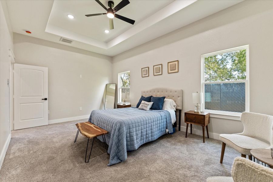 Furnished interior view inside a new home in , La Porte (Image 16).