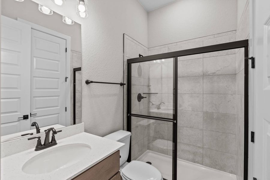 Furnished interior view inside a new home in Sienna Lakes, San Antonio (Image 18).