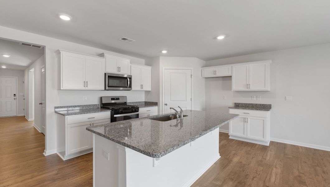 Representative furnished interior of a home built from the CALI by D.R. Horton in Waverly Station, Greenwood (Image 6).
