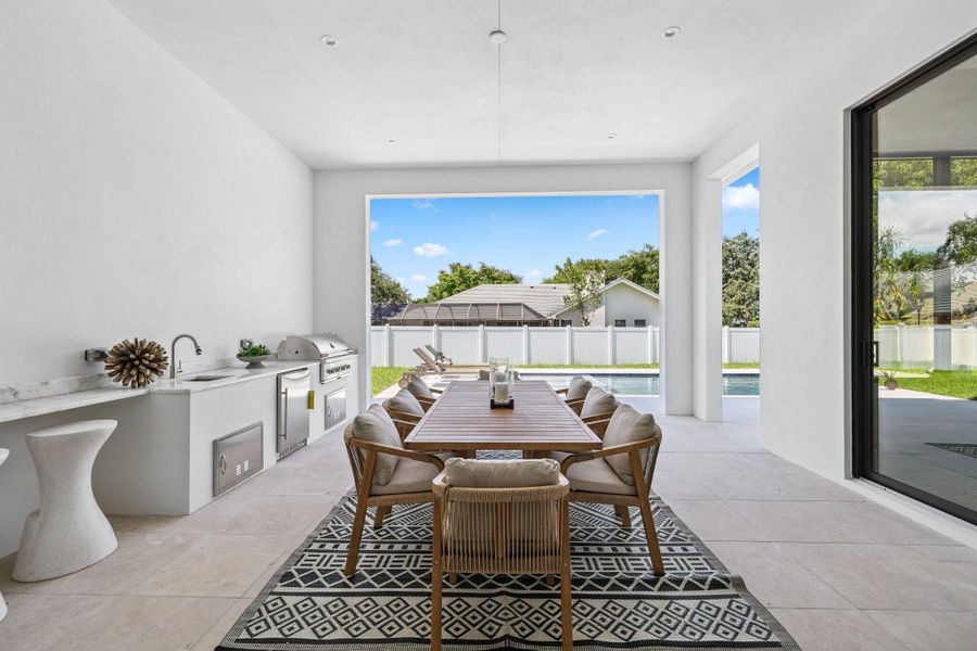 Furnished interior view inside a new home in , Boca Raton (Image 15). Furnished interior view inside a new home in , Boca Raton (Image 15).