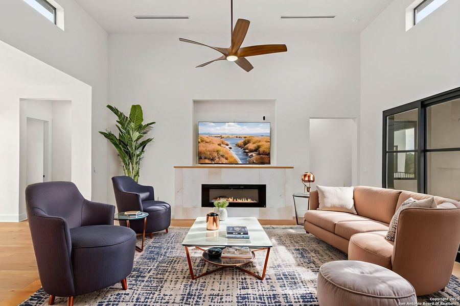 Furnished interior view inside a new home in , San Antonio (Image 17).