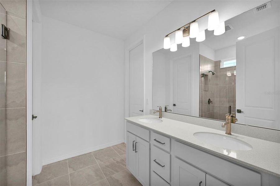 Furnished interior view inside a new home in Seminole Palms, Palm Coast (Image 8).