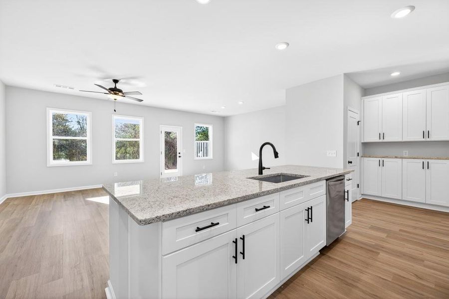 Furnished interior view inside a new home in , Commerce (Image 21).