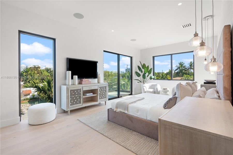 Furnished interior view inside a new home in , Surfside (Image 5).