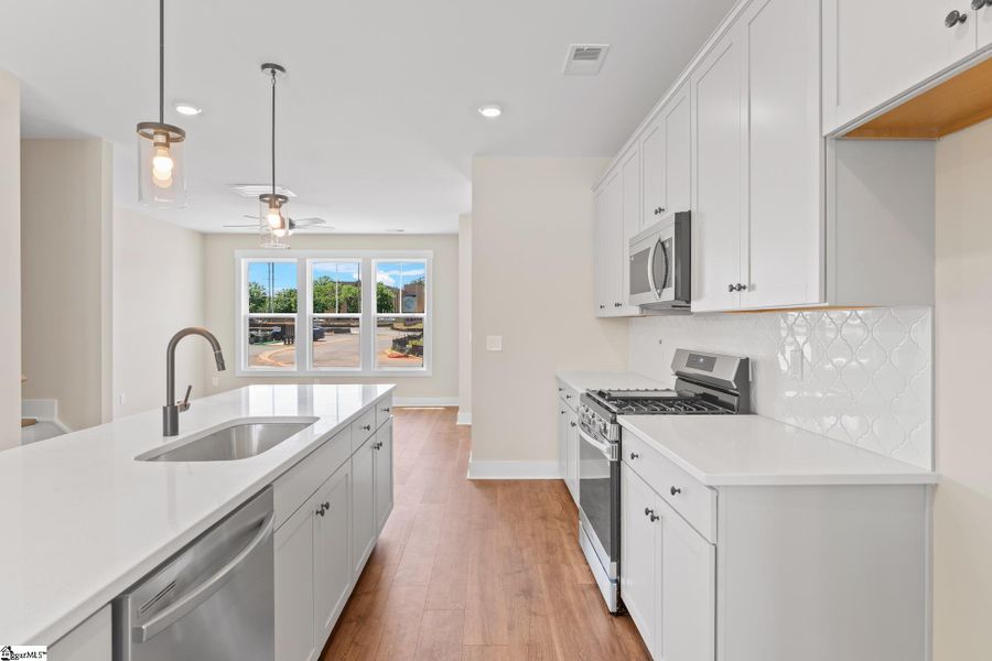 Furnished interior view inside a new home in Renaissance Place, Greenville (Image 6). Furnished interior view inside a new home in Renaissance Place, Greenville (Image 6).