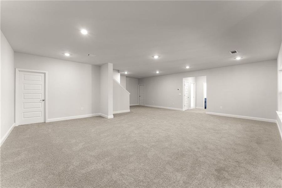 Spacious, unfurnished interior of a new home in Habersham Meadows, Demorest (Image 26).