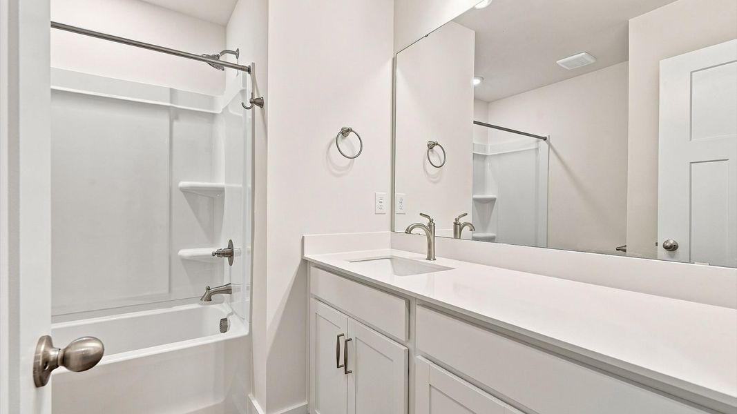 Top-notch bathroom with current fixtures, tasteful materials, and elevated charm in Spartanburg, SC Top-notch bathroom with current fixtures, tasteful materials, and elevated charm in Spartanburg, SC