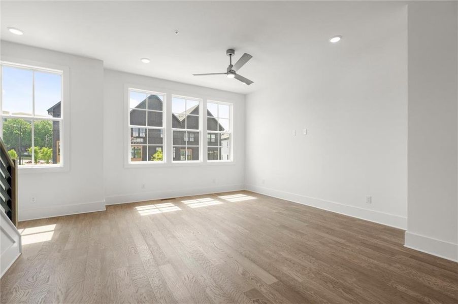 Spacious, unfurnished interior of a new home in The Gathering – Alpharetta, Alpharetta (Image 42).