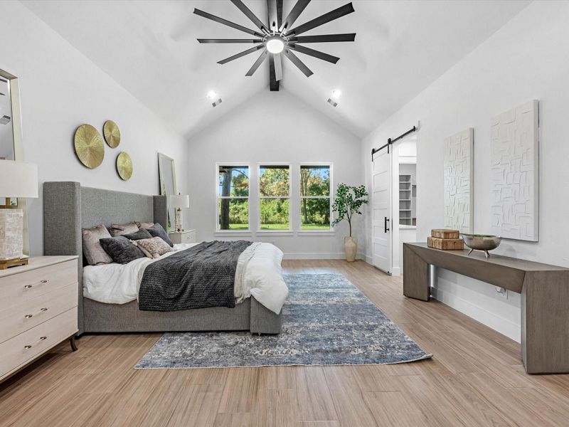 Furnished interior view inside a new home in , Dayton (Image 6).