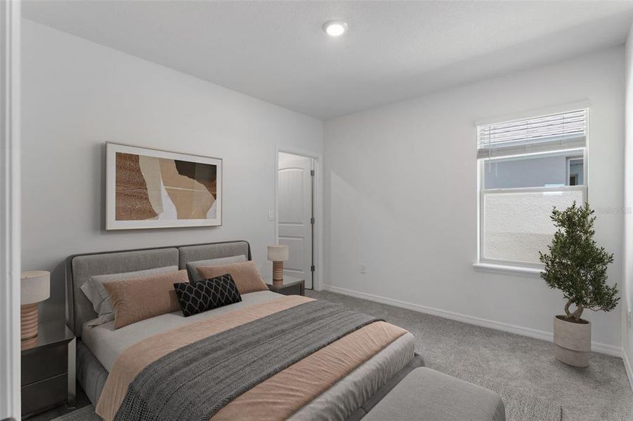 Furnished interior view inside a new home in Waterleigh, Winter Garden (Image 10). Furnished interior view inside a new home in Waterleigh, Winter Garden (Image 10).