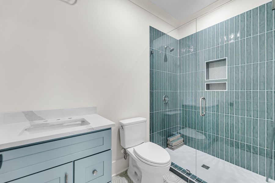 Furnished interior view inside a new home in , Isle Of Palms (Image 14).