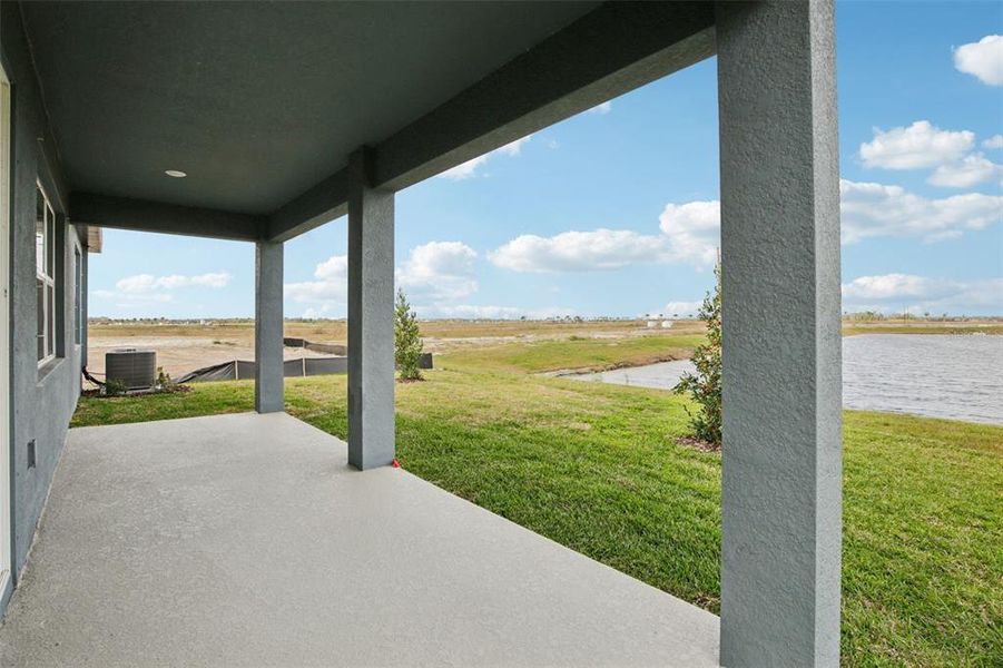 Exterior details and patio area of a home in Coasterra - Reserve Series, Palmetto (Image 25).