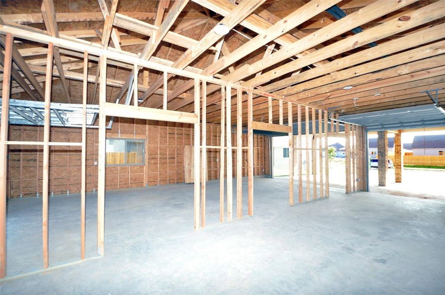 In-progress construction of a new home in , League City, TX (Image 33). In-progress construction of a new home in , League City, TX (Image 33).
