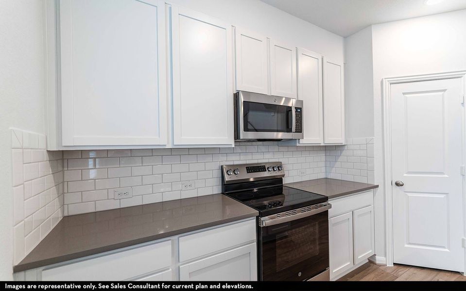 Furnished interior view inside a new home in Municipal Drive Townhomes, Leander (Image 5).