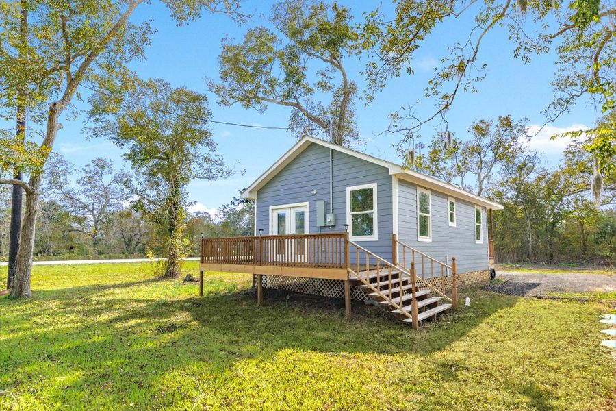 Plenty of space for a fire pit area, a cozy country hangout spot, or to run around.