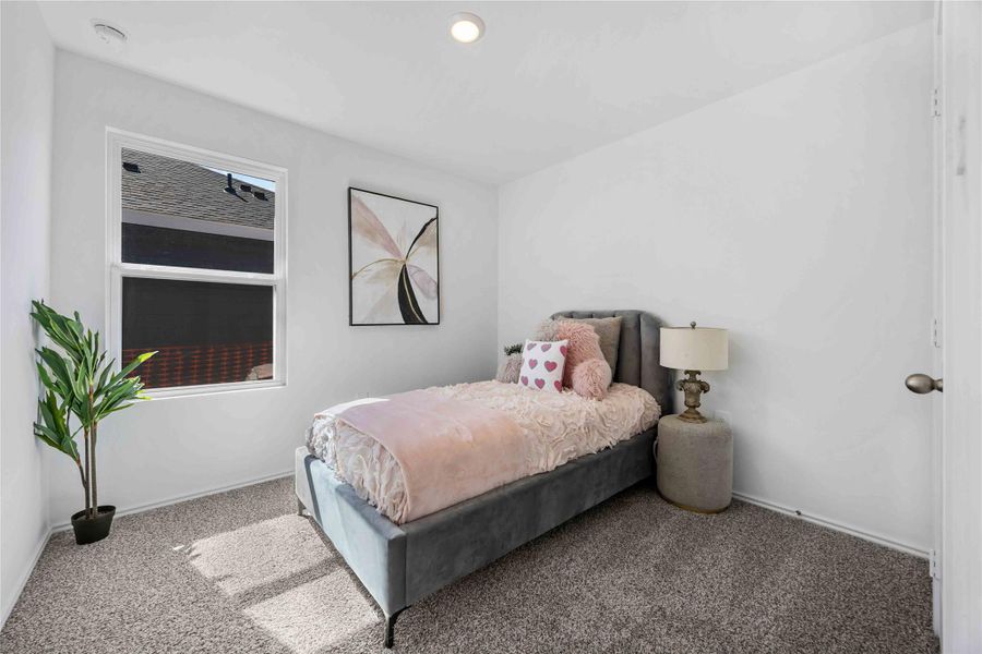 Furnished interior view inside a new home in Legacy Village, Houston (Image 11).
