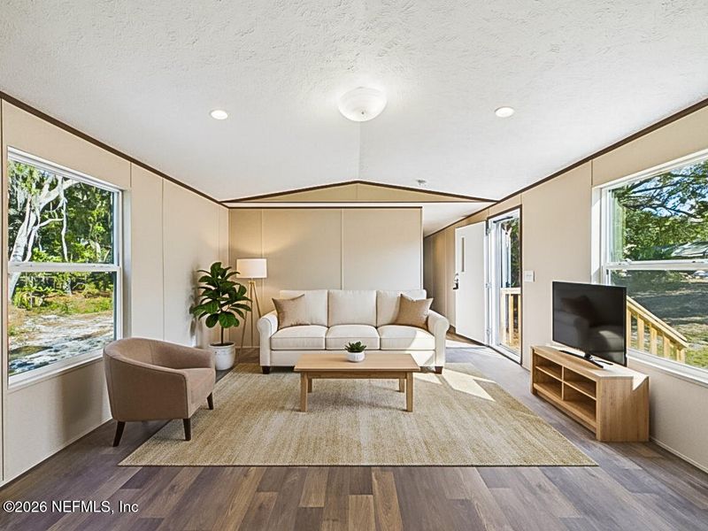 Furnished interior view inside a new home in , Hawthorne (Image 5).