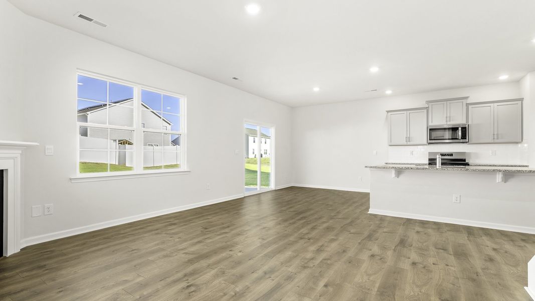 Spacious, unfurnished interior of a new home in Cambridge Park, Mebane (Image 11). Spacious, unfurnished interior of a new home in Cambridge Park, Mebane (Image 11).